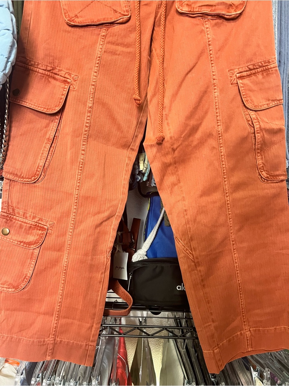 We The Free By Free People:Tahiti Cargo Pant|Cinnamon| NWT - Picture 7 of 11